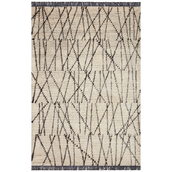 Alice Ali-01 (CJ)Cream/Charcoal Rug