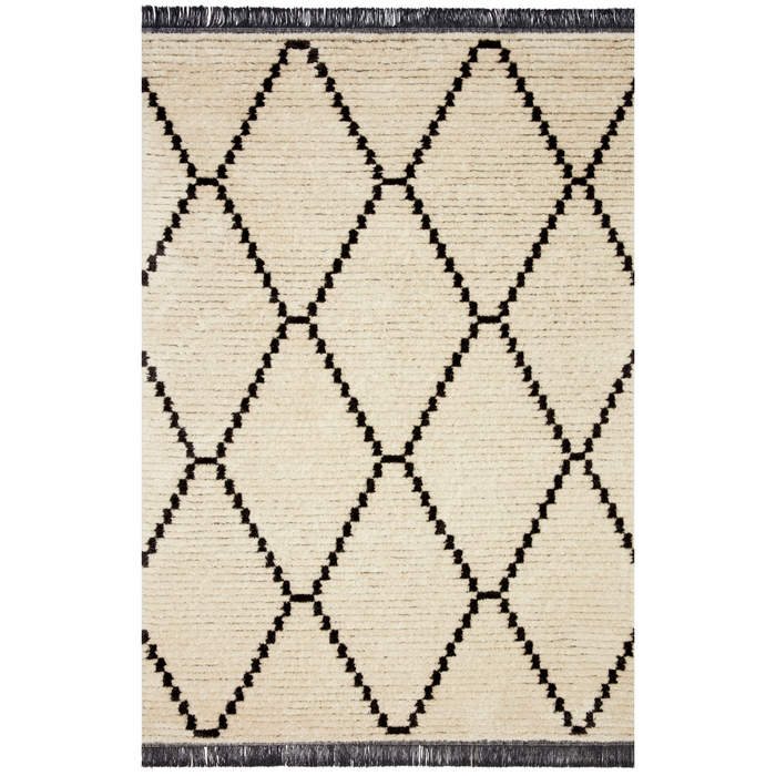 Cream/Charcoal Alice 04 Rug