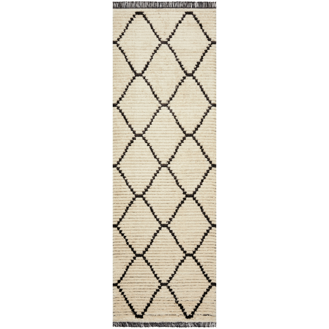 Alice Ali-04 (CJ) Cream/Charcoal Rug