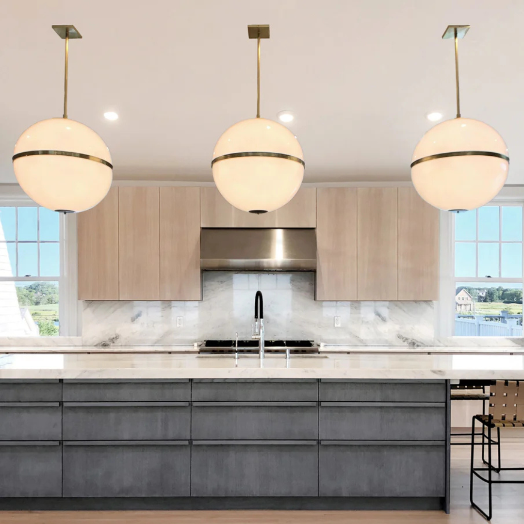 Brian Patrick Flynn Truax 4 Light Pendant [30"  Wide]