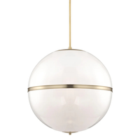 Brian Patrick Flynn Truax 4 Light Pendant [30"  Wide]