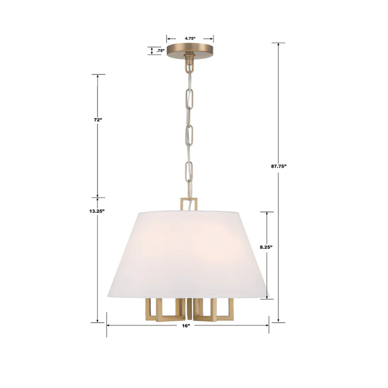 Libby Langdon Westwood 5 Light Pendant