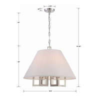 Libby Langdon Westwood 6 Light Chandelier