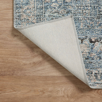 Billie (Amber Lewis × Loloi) BIL-05 Rug [Denim/Blush]