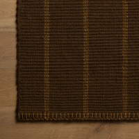 Harlan (Amber Lewis × Loloi) HLN-01 Rug [Espresso/Toffee]