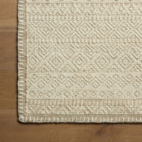 Bowie (Amber Lewis × Loloi) BOE-02 Rug [Ivory/Taupe]