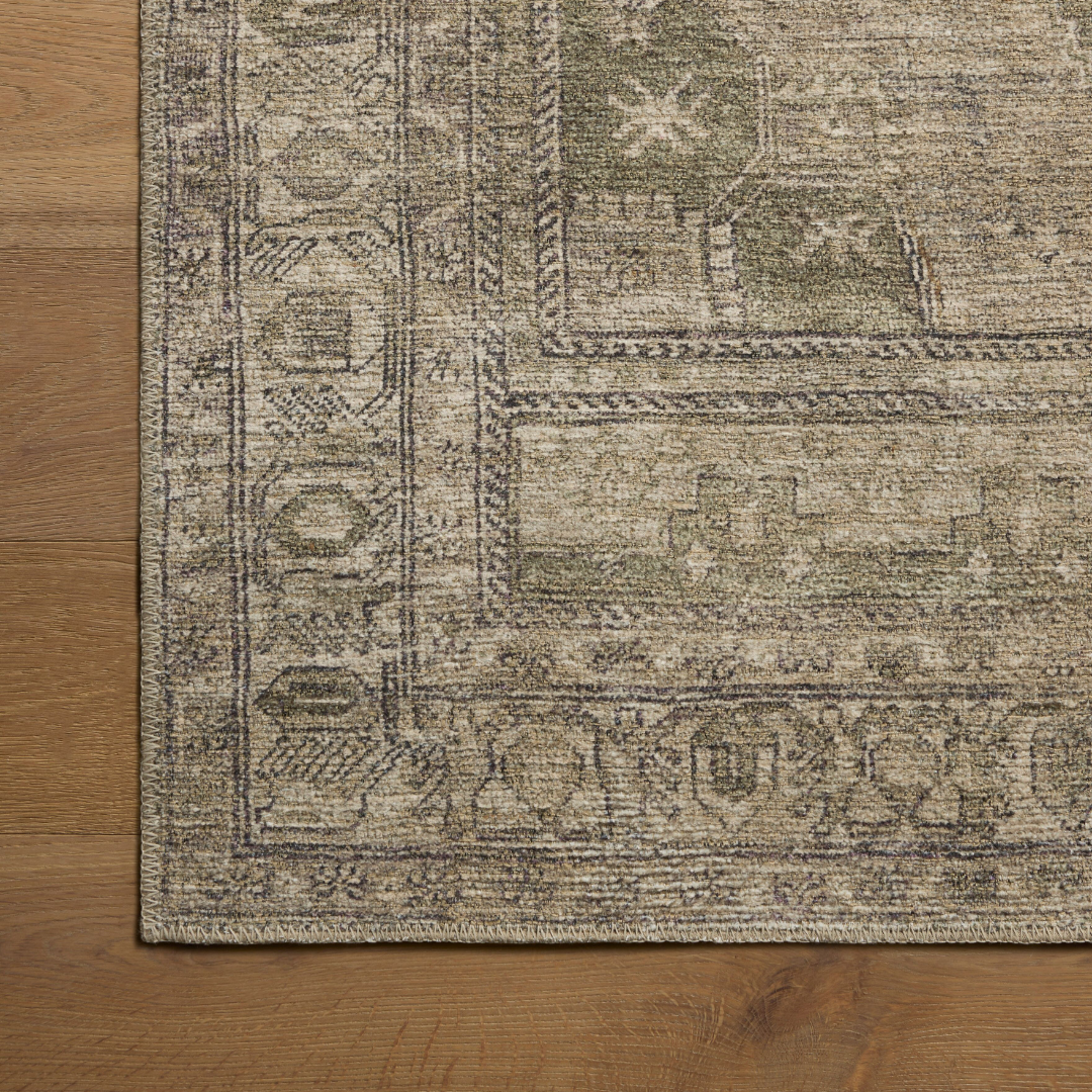 Cambria (Amber Lewis × Loloi) CBR-03 Rug [Sand/Olive]
