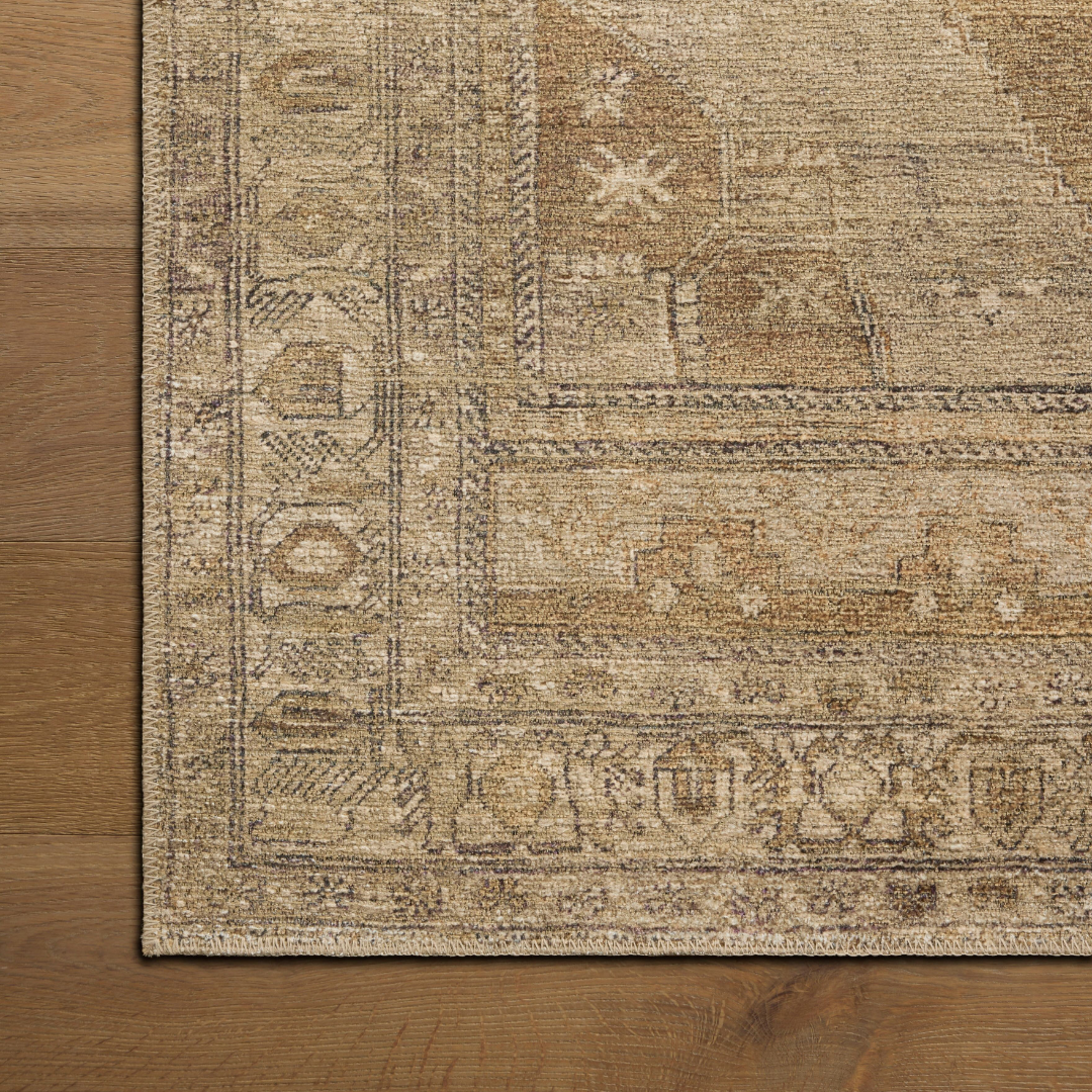 Cambria (Amber Lewis × Loloi) CBR-03 Rug [Taupe/Antique Bronze]
