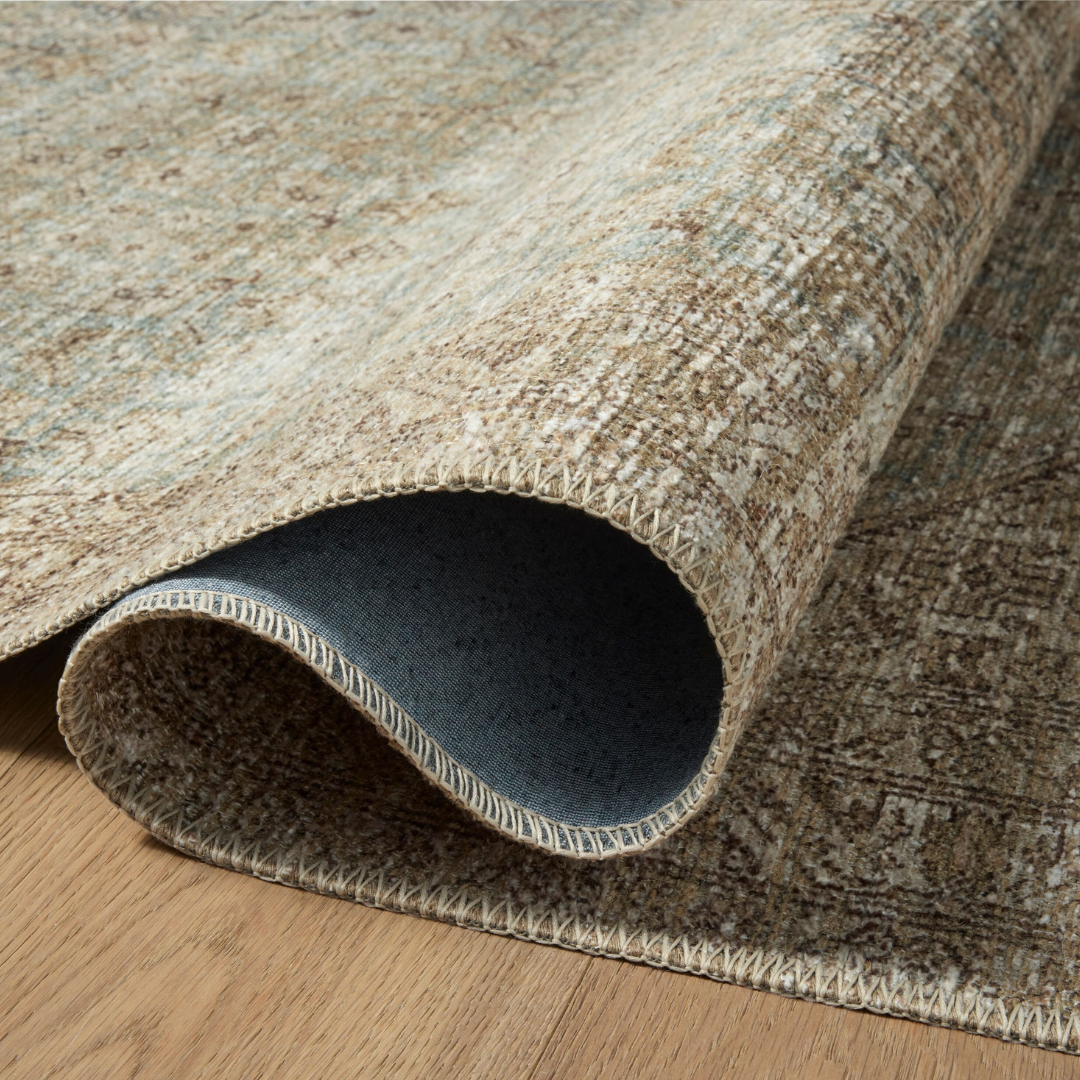 Cambria (Amber Lewis × Loloi) CBR-05 Rug [Aqua/Natural]