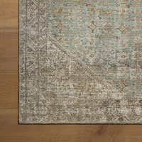 Cambria (Amber Lewis × Loloi) CBR-05 Rug [Aqua/Natural]