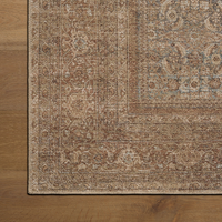 Cambria (Amber Lewis × Loloi) CBR-07 Rug [Ocean/Bark]