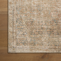 Cambria (Amber Lewis × Loloi) CBR-08 Rug [Ocean/Brick]