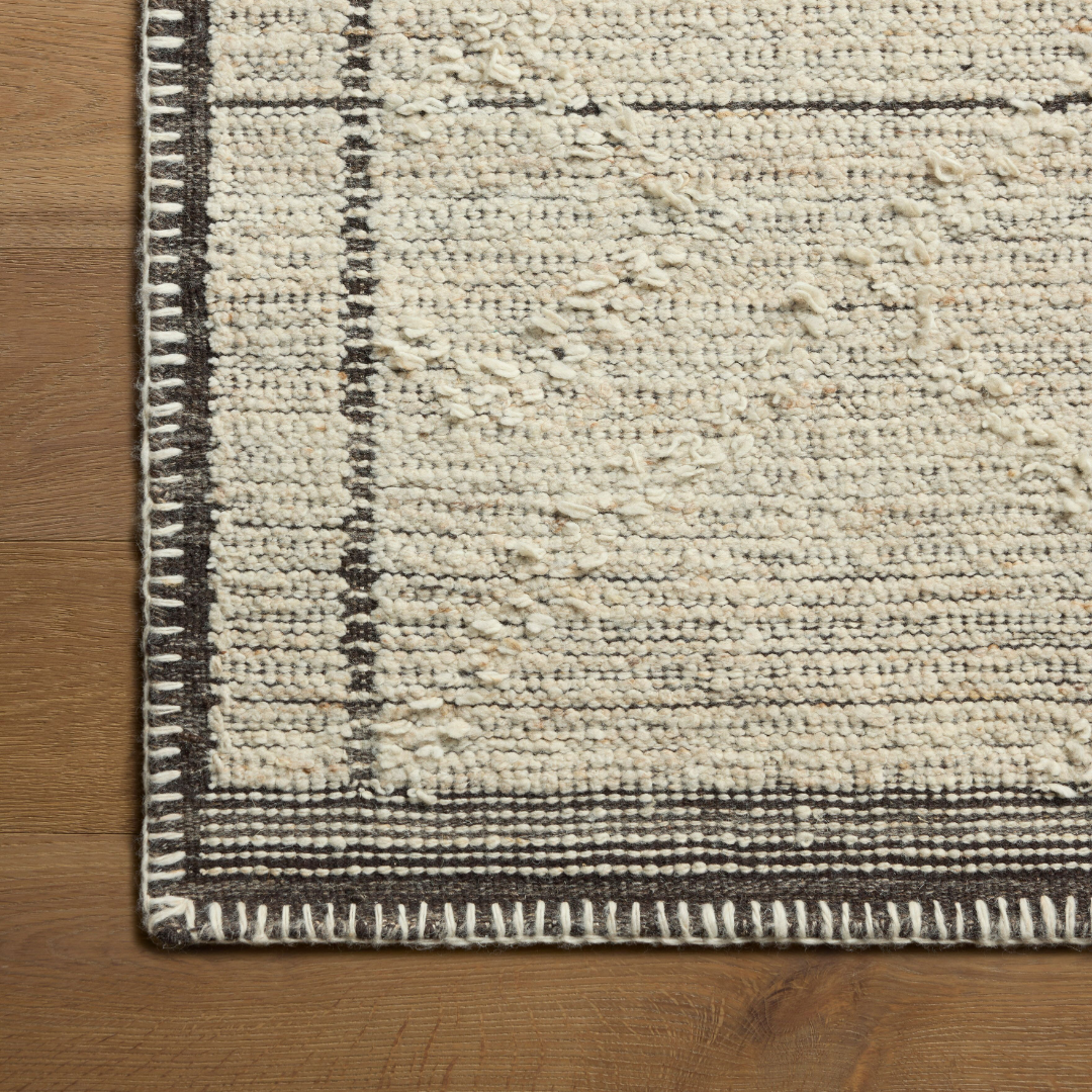 Bowie (Amber Lewis × Loloi) BOE-01 Rug [Ivory/Mocha]
