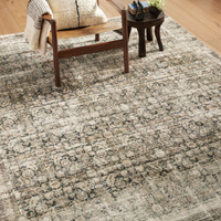 Morgan (Amber Lewis × Loloi) MOG-02 Rug [Navy/Sand]