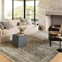 Morgan (Amber Lewis × Loloi) MOG-02 Rug [Navy/Sand]