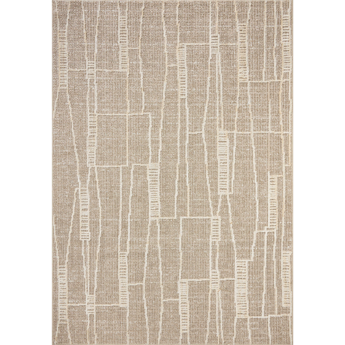 Bexley (Amber Lewis × Loloi) BEX-05 Rug [Mushroom/Natural]