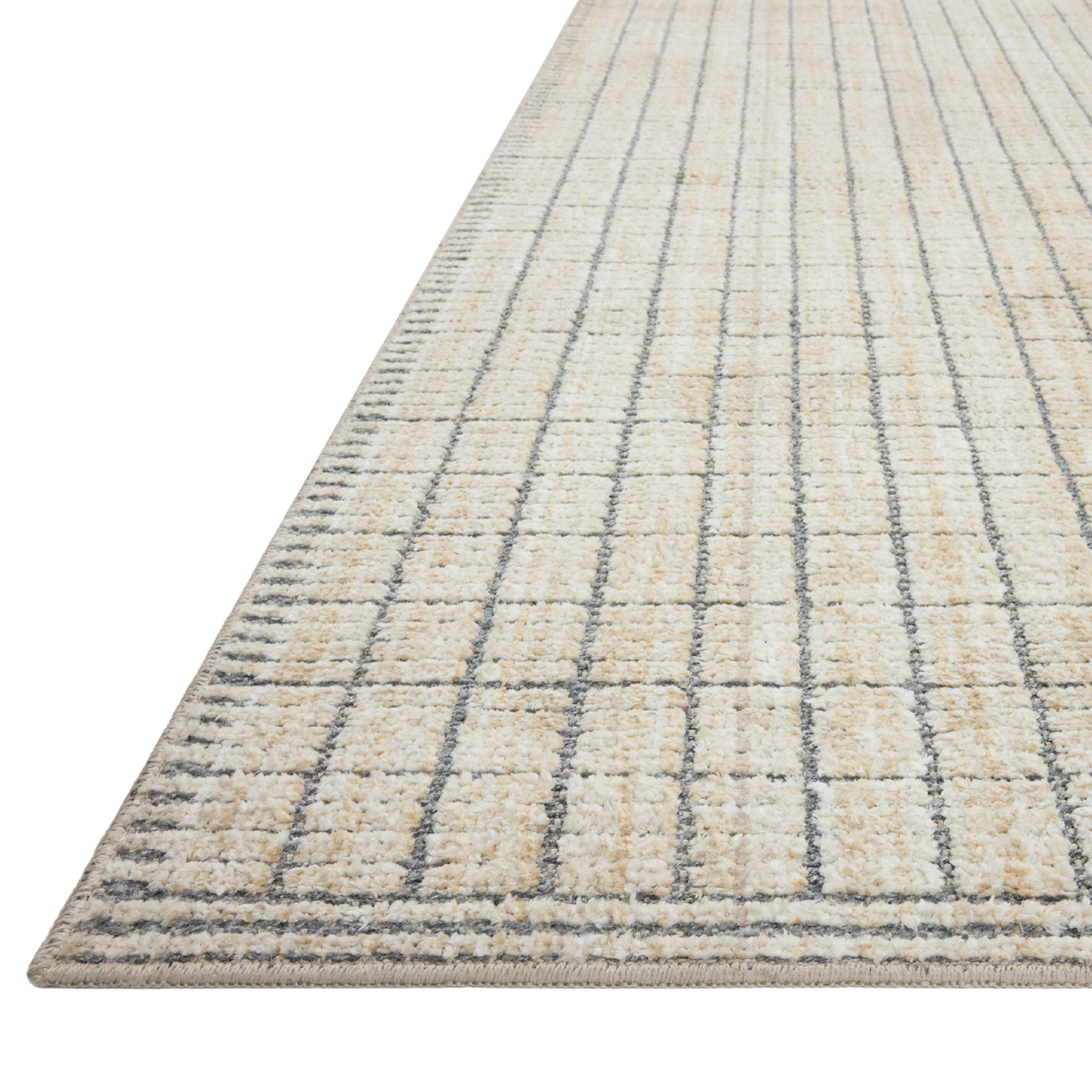 Bexley (Amber Lewis × Loloi) BEX-04 Rug [Slate/Natural]