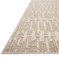 Bexley (Amber Lewis × Loloi) BEX-02 Rug [Taupe/Natural]