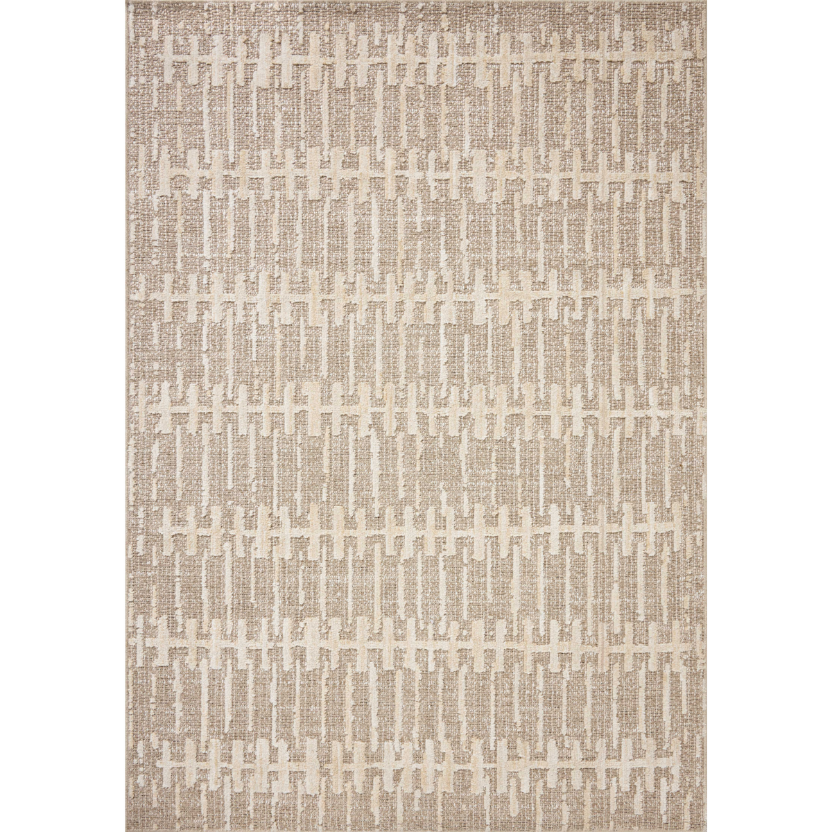 Bexley (Amber Lewis × Loloi) BEX-02 Rug [Taupe/Natural]