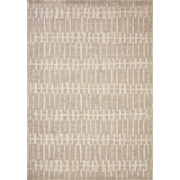 Bexley (Amber Lewis × Loloi) BEX-02 Rug [Taupe/Natural]