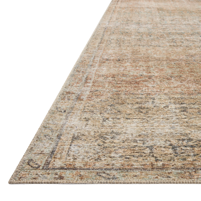 Cambria (Amber Lewis × Loloi) CBR-08 Rug [Ocean/Brick]