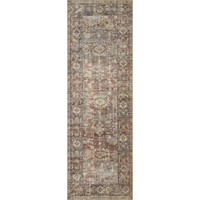 Georgie (Amber Lewis × Loloi) GER-06 Rug [Bordeaux/Antique]