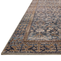 Georgie (Amber Lewis × Loloi) GER-05 Rug [Denim/Spice]