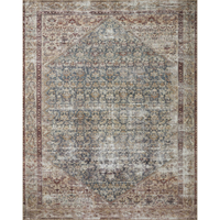 Georgie (Amber Lewis × Loloi) GER-04 Rug [Teal/Antique]