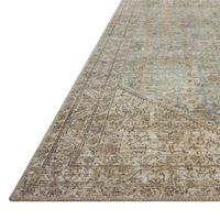 Cambria (Amber Lewis × Loloi) CBR-05 Rug [Aqua/Natural]