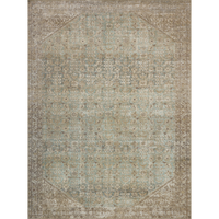 Cambria (Amber Lewis × Loloi) CBR-05 Rug [Aqua/Natural]