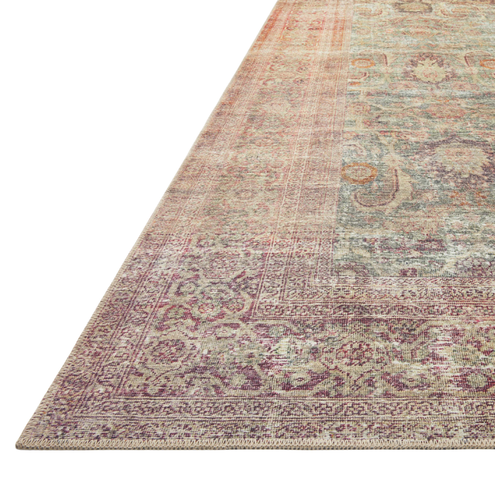 Georgie (Amber Lewis × Loloi) GER-03 Rug [Jade/Sunset]