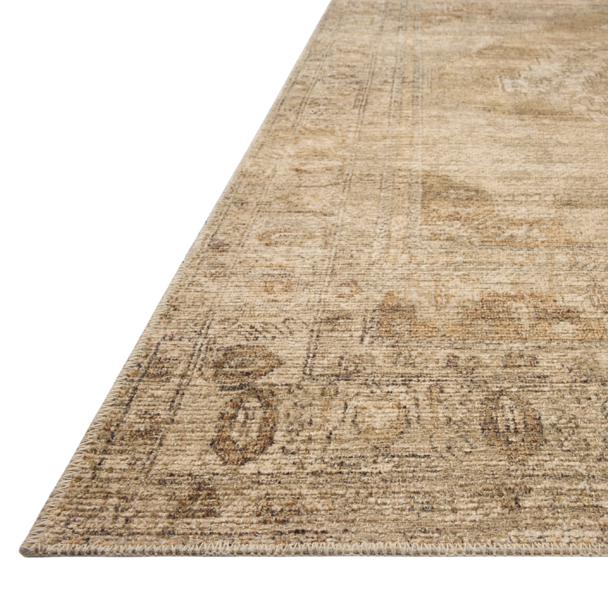 Cambria (Amber Lewis × Loloi) CBR-03 Rug [Taupe/Antique Bronze]