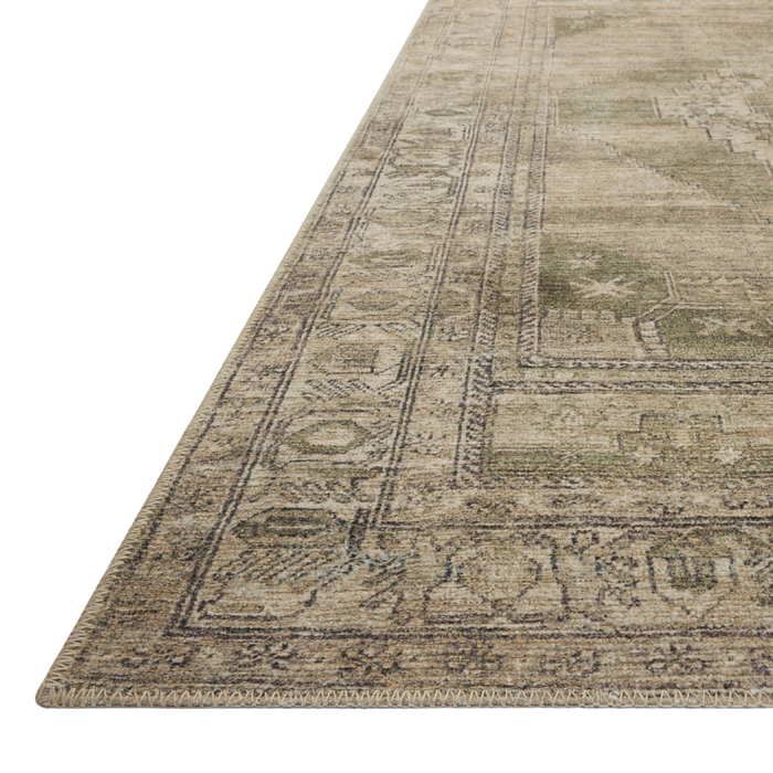 Cambria (Amber Lewis × Loloi) CBR-03 Rug [Sand/Olive]