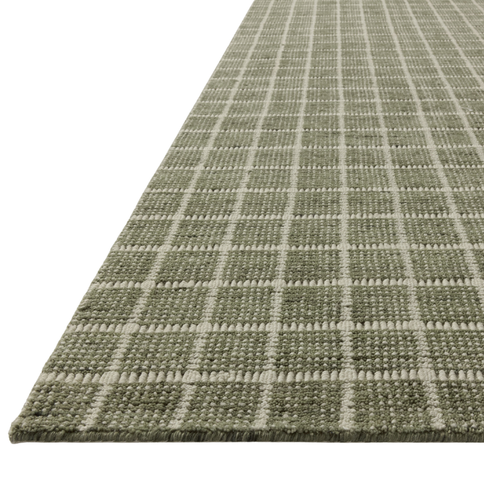 Cedar (Amber Lewis × Loloi) CED-01 Rug [Olive/Ivory]