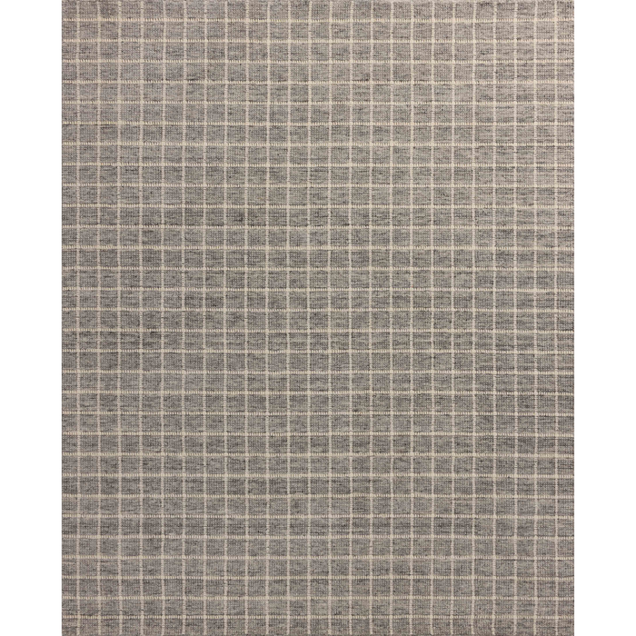 Cedar (Amber Lewis × Loloi) CED-01 Rug [Charcoal/Ivory]