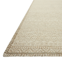 Bowie (Amber Lewis × Loloi) BOE-02 Rug [Ivory/Taupe]