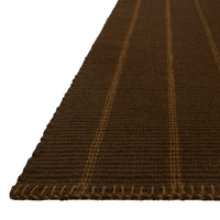 Harlan (Amber Lewis × Loloi) HLN-01 Rug [Espresso/Toffee]