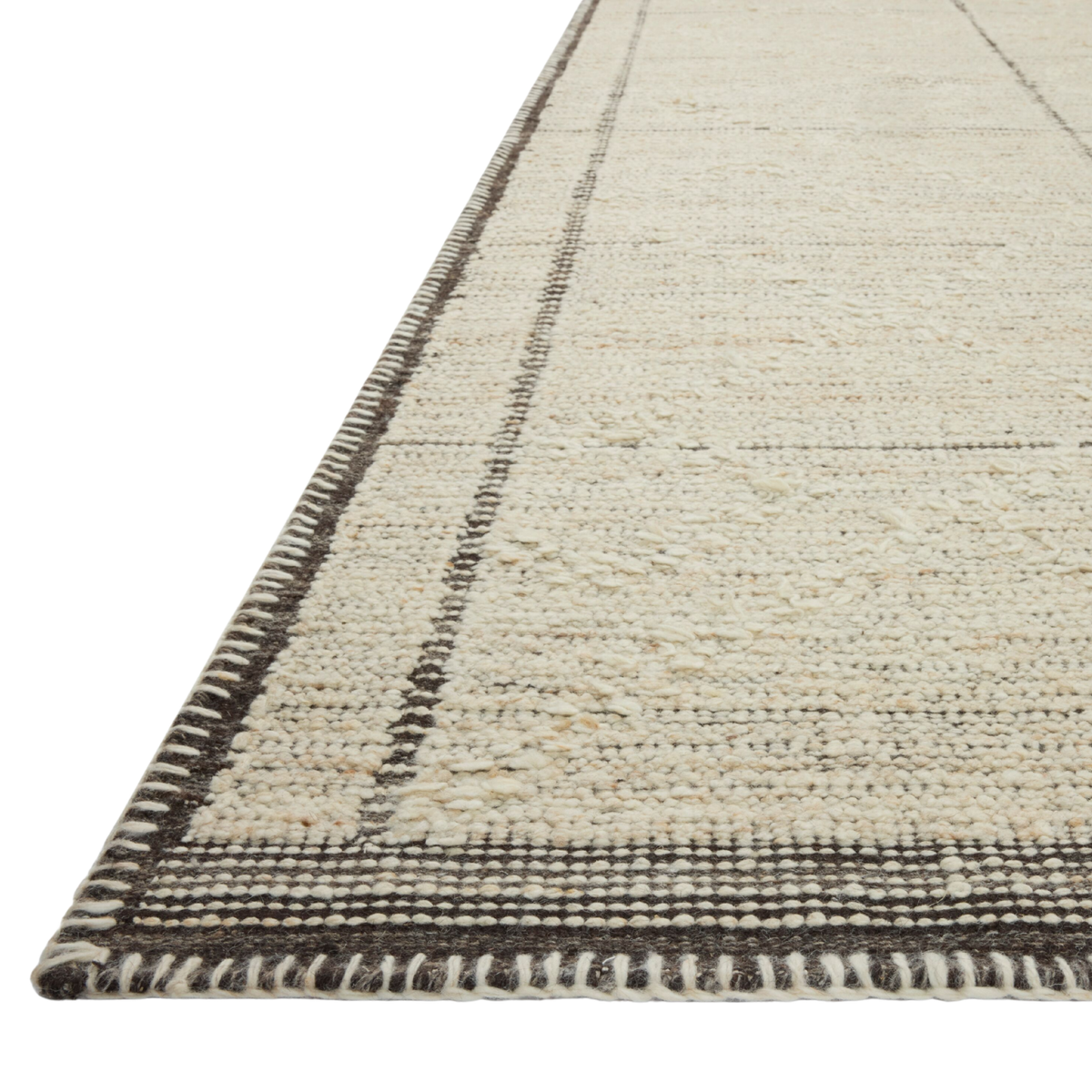 Bowie (Amber Lewis × Loloi) BOE-01 Rug [Ivory/Mocha]