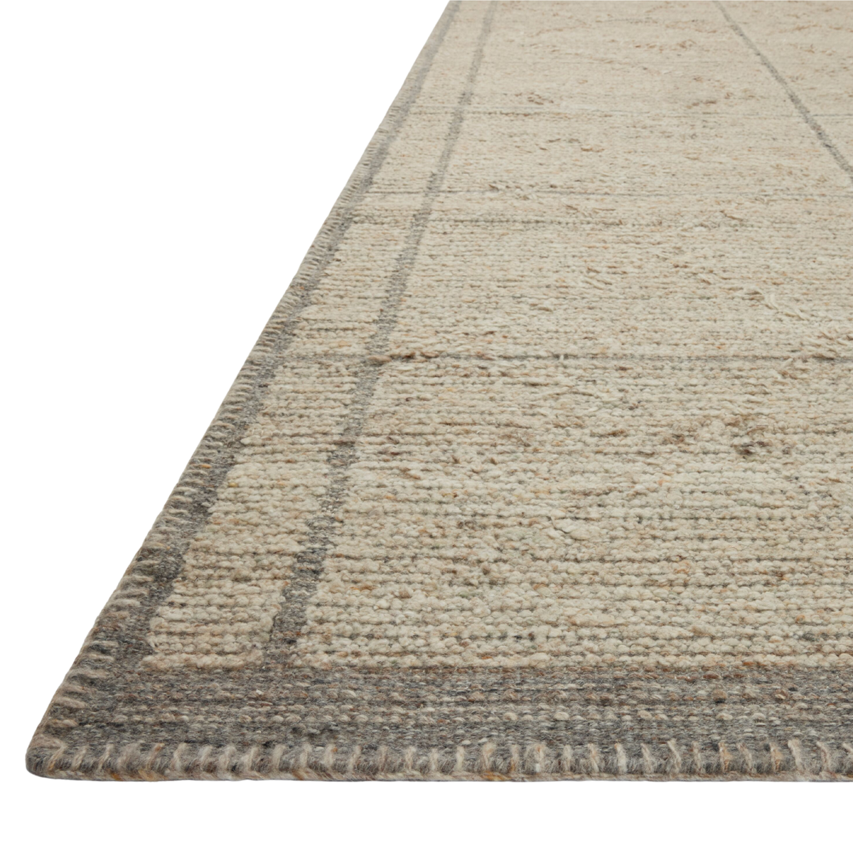 Bowie (Amber Lewis × Loloi) BOE-01 Rug [Fog/Grey]