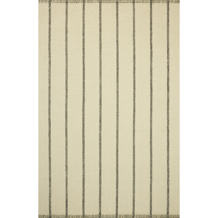 Harlan (Amber Lewis × Loloi) HLN-01 Rug [Ivory/Charcoal]