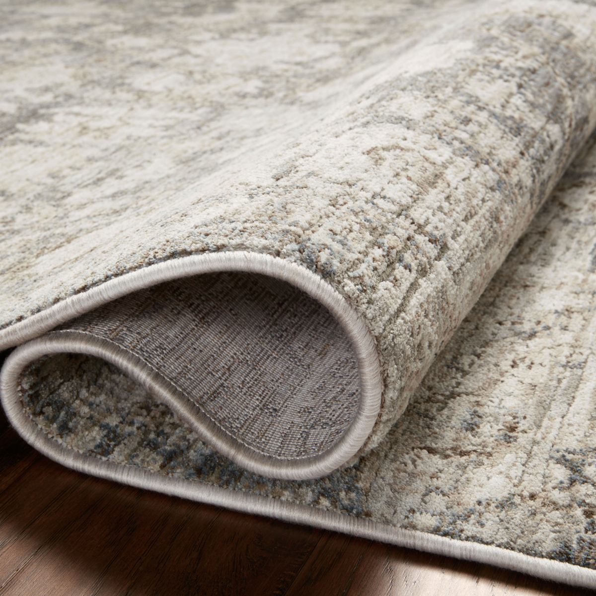 Honora (Amber Lewis × Loloi) HON-02 Rug [Slate/Beige]