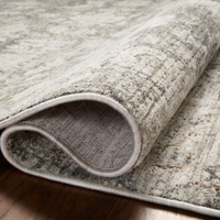 Honora (Amber Lewis × Loloi) HON-02 Rug [Slate/Beige]