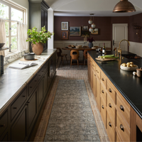 Honora (Amber Lewis × Loloi) HON-02 Rug [Slate/Beige]