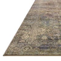 Morgan (Amber Lewis × Loloi) MOG-05 Rug [Spice/Lagoon]