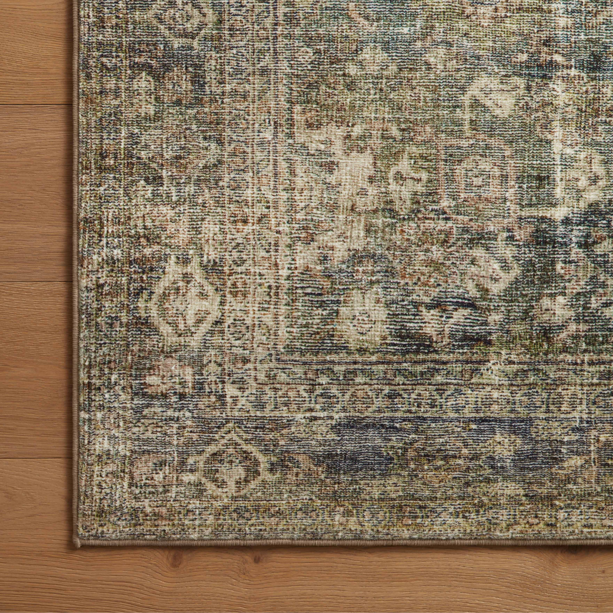 Morgan (Amber Lewis × Loloi) MOG-05 Rug [Spice/Lagoon]