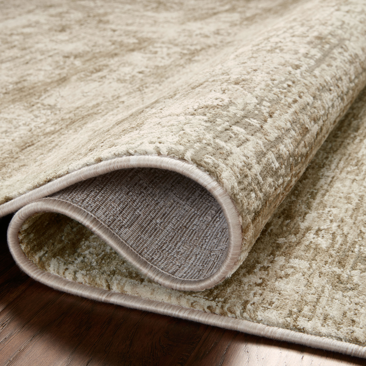 Honora (Amber Lewis × Loloi) HON-01 Rug [Khaki/Beige]