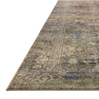 Morgan (Amber Lewis × Loloi) MOG-05 Rug [Spice/Lagoon]