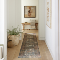 Morgan (Amber Lewis × Loloi) MOG-03 Rug [Denim/Multi]