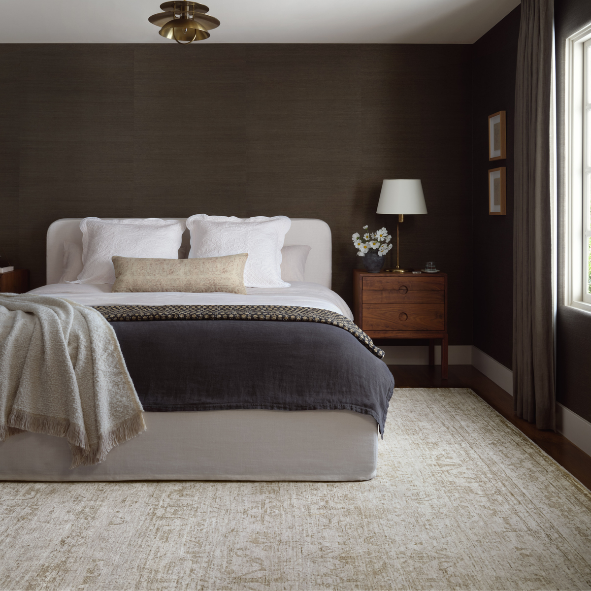 Honora (Amber Lewis × Loloi) HON-01 Rug [Ivory/Natural]