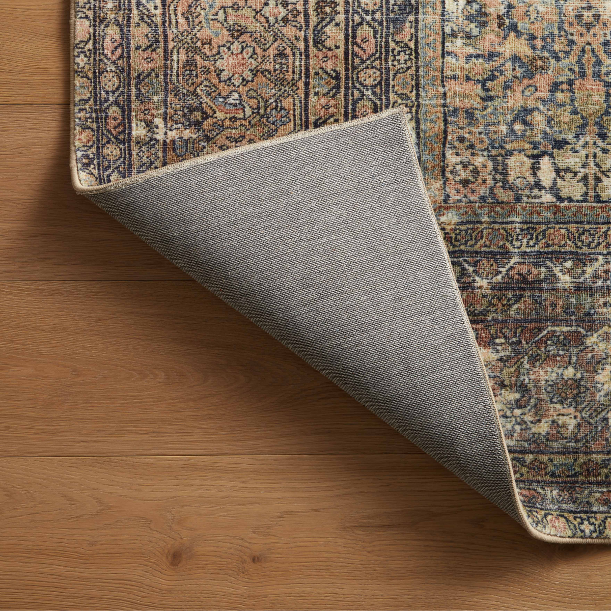 Morgan (Amber Lewis × Loloi) MOG-03 Rug [Denim/Multi]